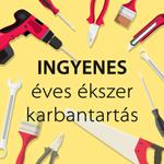 Ingyenes éves ékszer karbantartás
